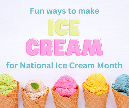 Ice deals cream month